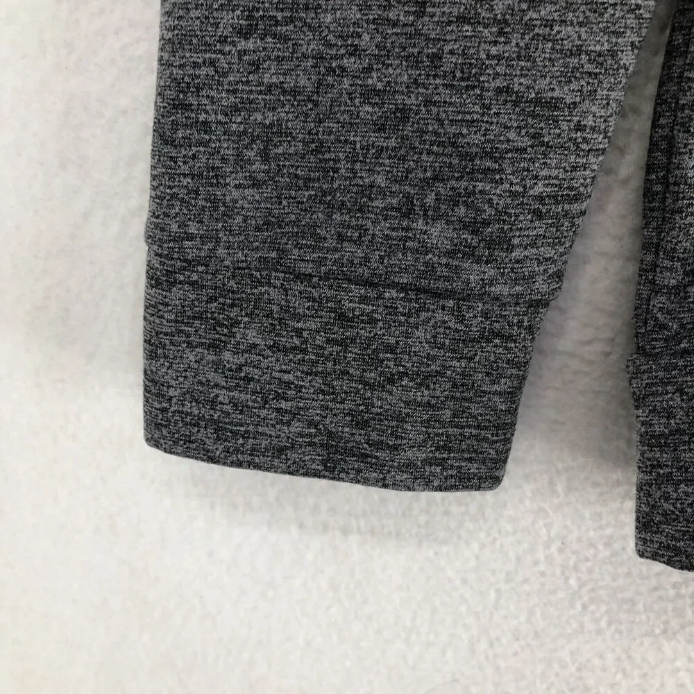 Nike Sweatshirt Men's Small Gray Dri-Fit Training Therma Zip Pocket Standard